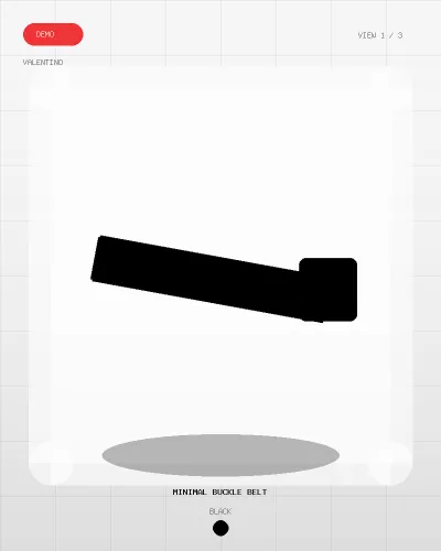 Minimal Buckle Belt